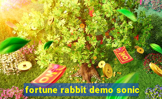 fortune rabbit demo sonic